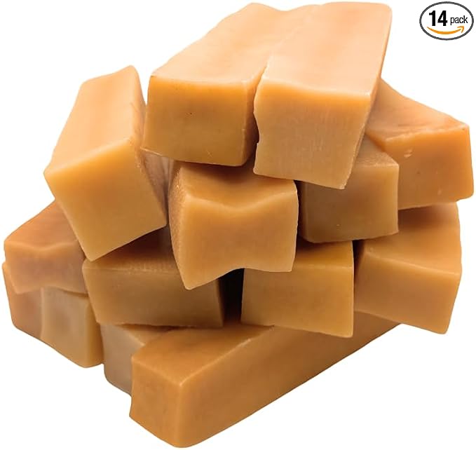 Premium Yak Cheese Himalayan Dog Chews - Natural Yak Chews for Large and Small Dogs - Yak Milk Dog Chew - Long-Lasting Treats Aggressive Chewers - Large, 3 Pounds (14 Pieces)
