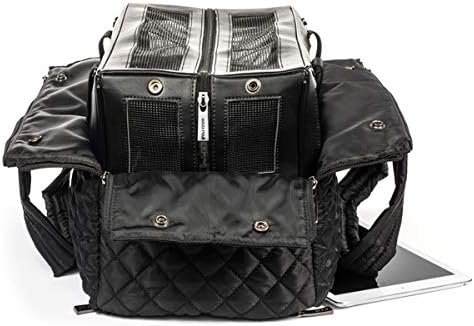 Shell Tote (ONLY for USE Interchangeable Base PET Carrier, Quilted Black)