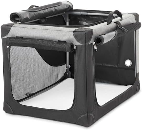 EveryYay by Petco Going Places Stow & Go Portable Canvas Dog Crate 30" L X 20" W X 19" H