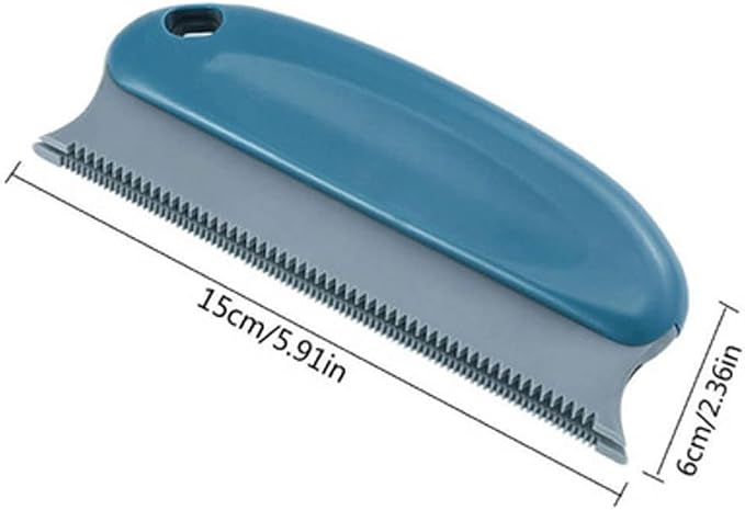Multifunctional Hair Dust Removal Brush Not Hurt Clothing Household Sofa Carpet Pet Furniture(Blue)