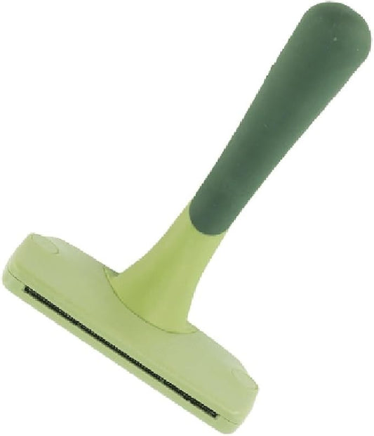 PUREPET Gentle Glide Self Cleaning Retractable Blade Dog Grooming Mat Tangle Deshedding Tool (Large)
