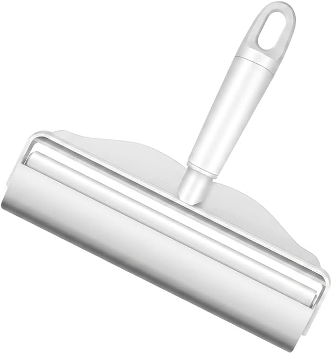 Lint Roller with Replaceable Sticky Refill, PP Plastic Handle for Pet Hair and Lint Removal from Clothing and Furniture