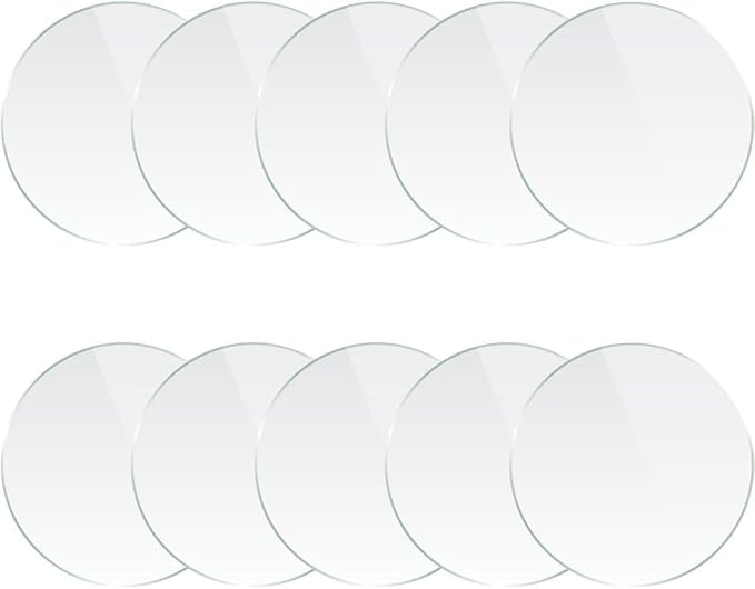 Double Sided 3m Adhesive Sticky Pads - 7 cm - 10 Pack - Strong Adhesive for Suction Cup Cat Toys - Compatible with Interactive Bird Simulation Toys - Suction Cup Sticky Pad Replacement