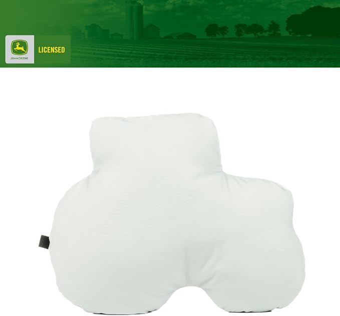 John Deere Trailer Tractor Kids Bedding Super Soft Plush Decorative Throw Pillow, 20 in, (Officially Licensed Product) by Franco Collectibles
