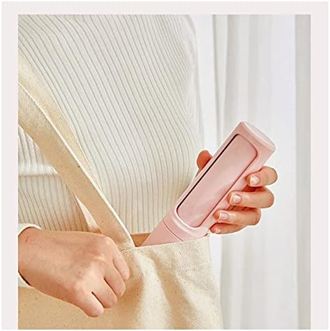 Rotate Clothing Depilator Reusable Lint Rollers Quick Removal Fuzz Dust Electrostatic Remover Brush Pet Hair(Black-JoJo's Bizarre Adventure1)