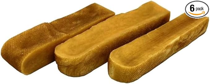 Yeti Dog Chew - Yak Cheese Himalayan - Healthy Long Lasting - Yak Chews for Large, Medium and Small Dogs - Yak Bones for Dogs - Natural Yak Cheese - X-Large, 3 Pieces, 1 LB