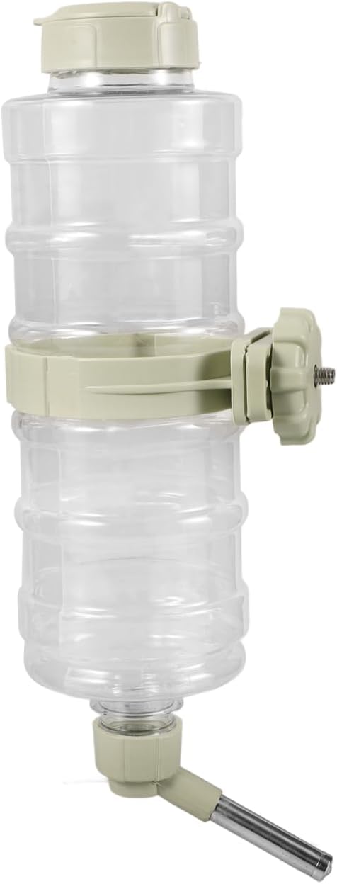 Dog Water Bottle for Crate Cage Small Animals Auto Water Dispenser Leakproof Hanging Pet Waterer 12.20X2.95X2.95In No Drip Feeder