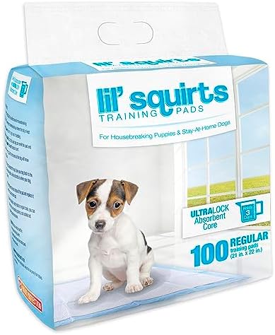 RUFFIN' IT Lil' Squirts Puppy Training Pads 100 Pk.