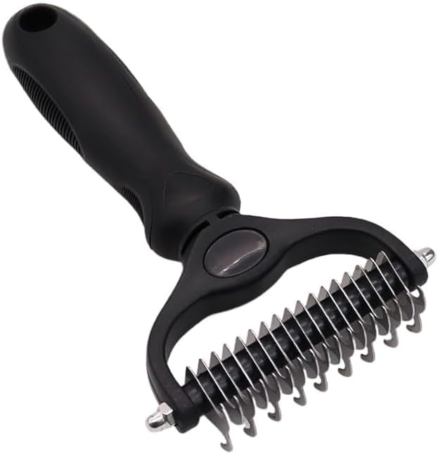 SWZEC acssart pet Grooming Brush Original - Pet Pro Grooming Tool (Black,X1PCS)