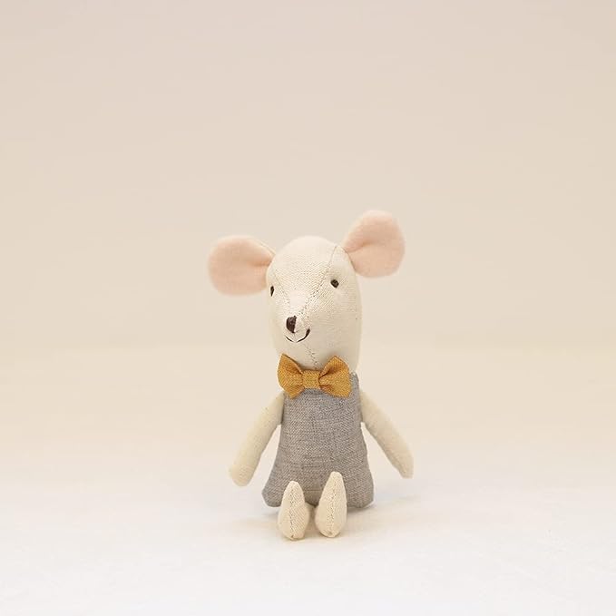 Mouse Dolls Stuffed Animal Plush Toy | handmade Role Swap Game