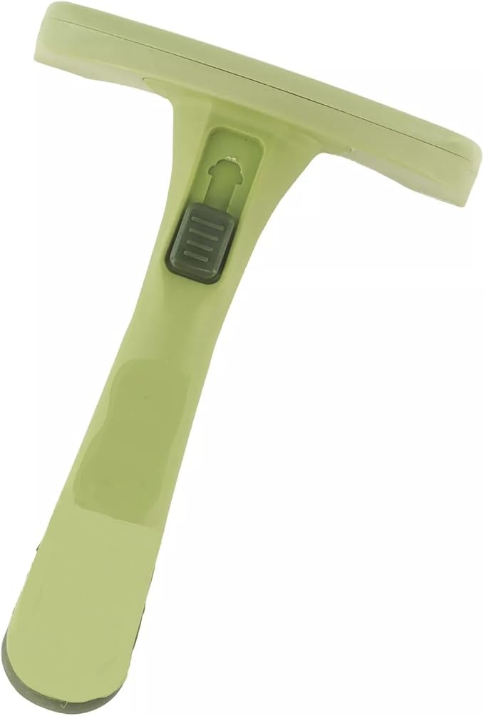 PUREPET Gentle Glide Self Cleaning Retractable Blade Dog Grooming Mat Tangle Deshedding Tool (Medium)