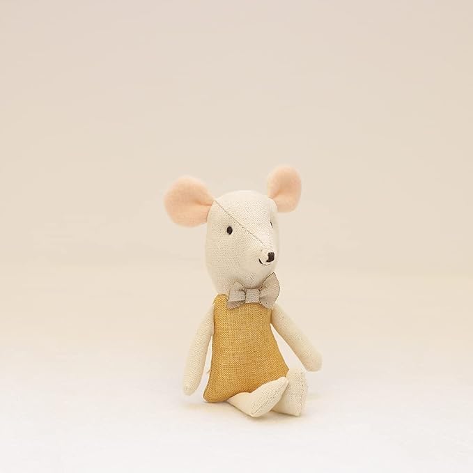 Mouse Dolls Stuffed Animal Plush Toy | handmade Role Swap Game