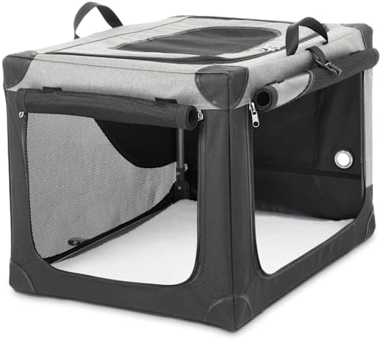 EveryYay by Petco Going Places Stow & Go Portable Canvas Dog Crate 30" L X 20" W X 19" H