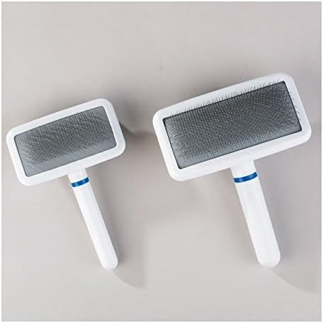Millers Forge Professional Designer Soft Slicker Stainless Steel Dog Grooming Brushes for Dogs(Large - 4¾"L x 2½"W)