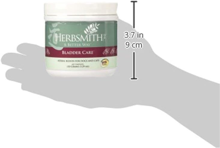 Herbsmith Bladder Care for Cats and Dogs – Maintains Urinary Health for Dogs and Cats – Dog and Cat Kidney Support – 150g Powder