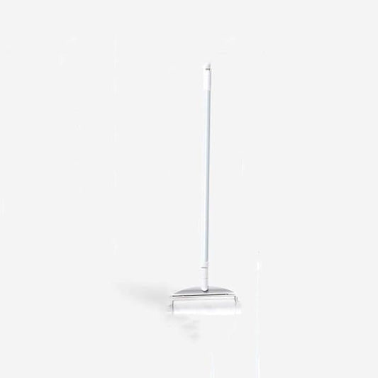 Long Handle Tear-Off Sticky Paper Roller Floor Portable Retractable Brush for Hair Cloth Furniture Dog Wool Sheet(Long Handle)