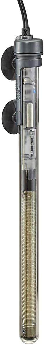 AquaReady 200w Preset Aquarium Heater - Submersible Fish Tank Heater for Freshwater & Saltwater Aquariums, Reliable & Energy Efficient, Compact Design for 40-60 Gallon Tanks