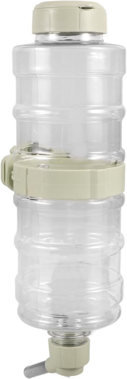 Dog Water Bottle for Crate Cage Small Animals Auto Water Dispenser Leakproof Hanging Pet Waterer 12.20X2.95X2.95In No Drip Feeder