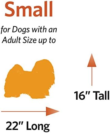MidWest Homes for Pets Small QuietTime MAXX Ultra-Rugged Dog Bed, Water & Odor Resistant, Bolstered Edge, Non-Slip Bottom, Fits 24-inch Crates, Brick