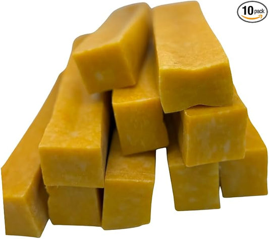 Natural Mango Flavor Yak Cheese Dog Chews, Long-Lasting, Large, 2 Pound, 10 Pieces