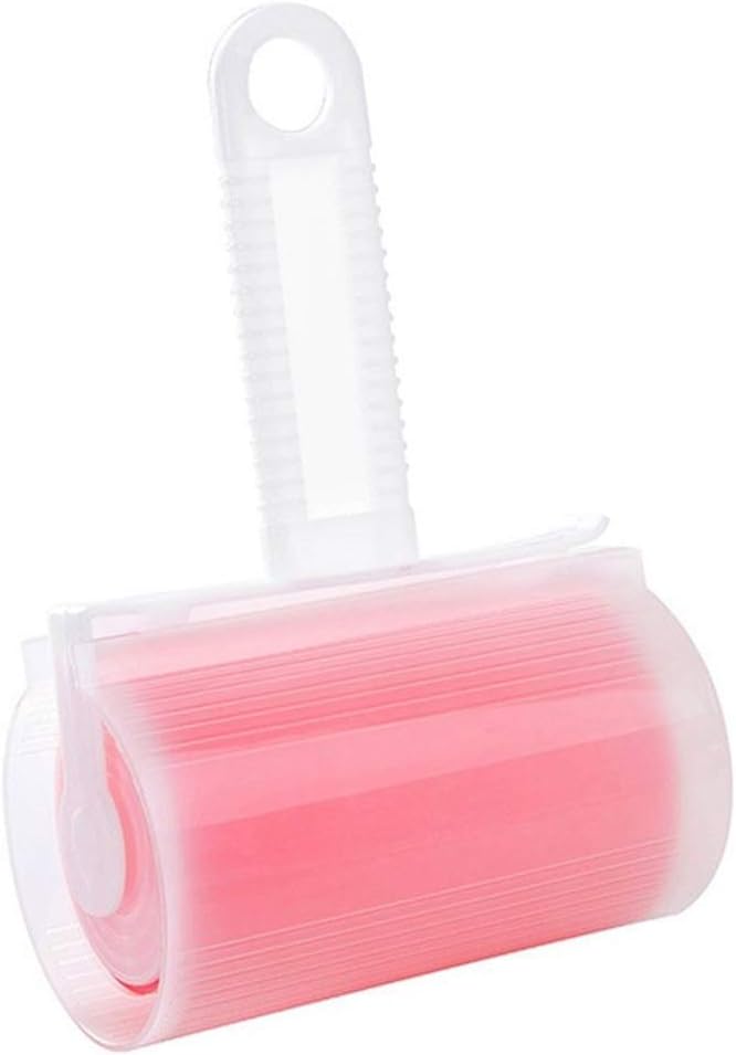 Reusable Lint Remover Washable Silicone Dust Wiper Cats Dog Pet Hair Cleaning Brush Tools Sticky Roller(Black-JoJo's Bizarre Adventure1)