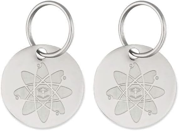 Shield Tag - Natural Flea & Tick Repellent Collar Tag for Dogs & Cats - Waterproof, Lasts 12 Months - Stainless Steel Pendant - Small/Regular Tag Bundle (1 Pack)