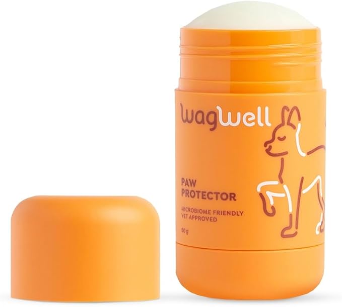 WagWell Grooming Bundle | Paw Protector and Wipes - Vet-Approved & Microbiome-Friendly Dog Paw Pad & Nose Balm - Hypoallergenic, Fragrance Free, Microbiome-Friendly Grooming Wipes | $32 Value