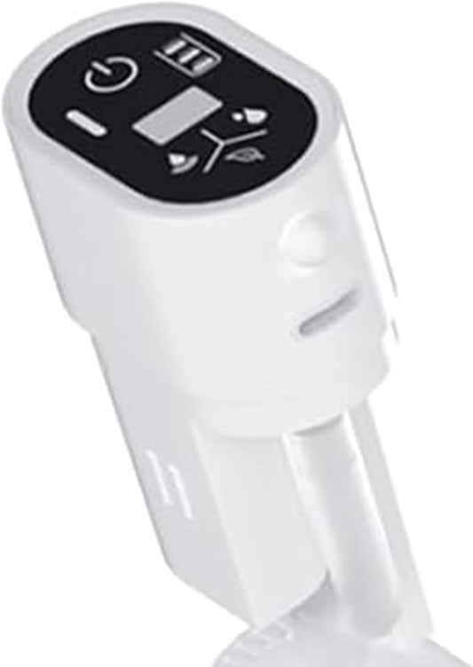 Cordless Ceramic Cat Water Fountain Replacement 4000mAh Battery Sensor Controller Automatic Super Silent Intelligent Sensor Cordless Pet Drinking Dispenser Dog Water Bowl Dispenser - for Pets White