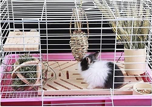 Litewoo Rabbit Scratching Board Molar Chew Toy Cage Mat Board for Rabbit Chinchilla Ferrets Guinea Pig Squirrel Hamster...