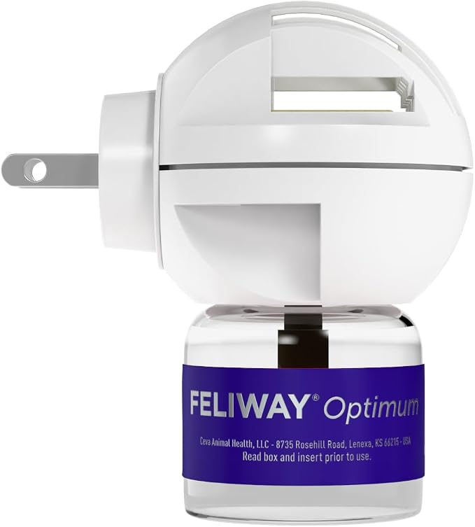 FELIWAY Optimum Diffuser & FELIWAY Classic Spray Bundle Set