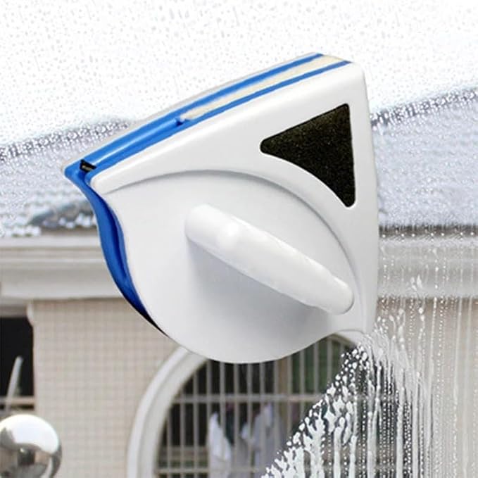 UgyDuky Magnetic Window Cleaner Double Side Glass Wiper Adjustable Magnetic Glider Washing Brush Tools Glass Washing Cleaning Tool Brush 3-8mm Thickness Suit Glazed Windows