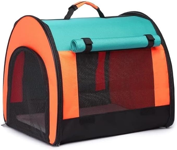 OLOTU Pet Backpack Collapsible Cat Carrier, Soft Side Pet Carrier for Cats Dogs and Small Animals, Portable Cat Backpack Carrier 42 * 42 * 46CM Spacious