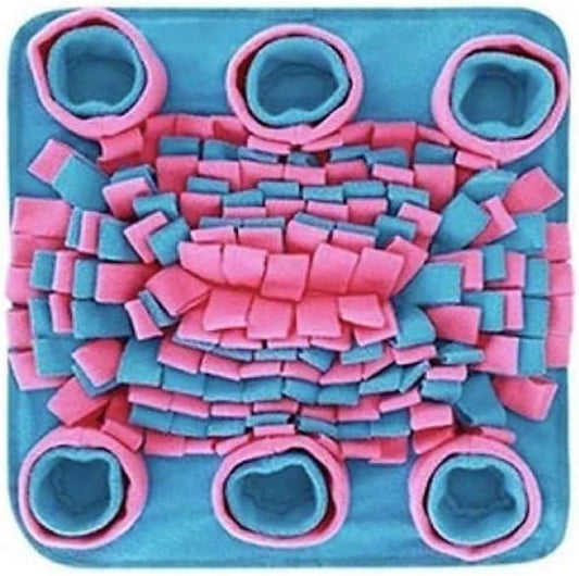 Interactive Dog Snuffle Mat for Mental Stimulation and Enrichment for Dogs Pigs Rabbits Cats and Other Small Animals Encourages Natural Foraging Skills and Stress Relief