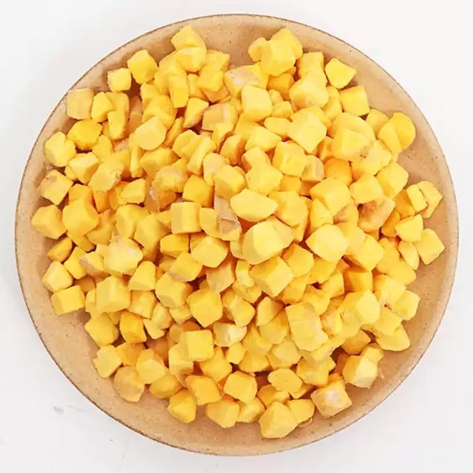 7 OZ Freeze Dried Egg Yolk Treats for Dogs Cats, High Protein Raw Dog Food Topper, Single Fresh Ingredient Treats, Rawhide Free