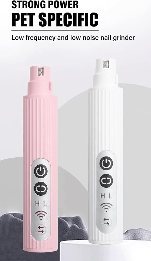 2-in-1 Pet Nail Grinder & Paw Hair Trimmer Kit - LED Light, Quiet Motor & Type-C Charging No reviews yet