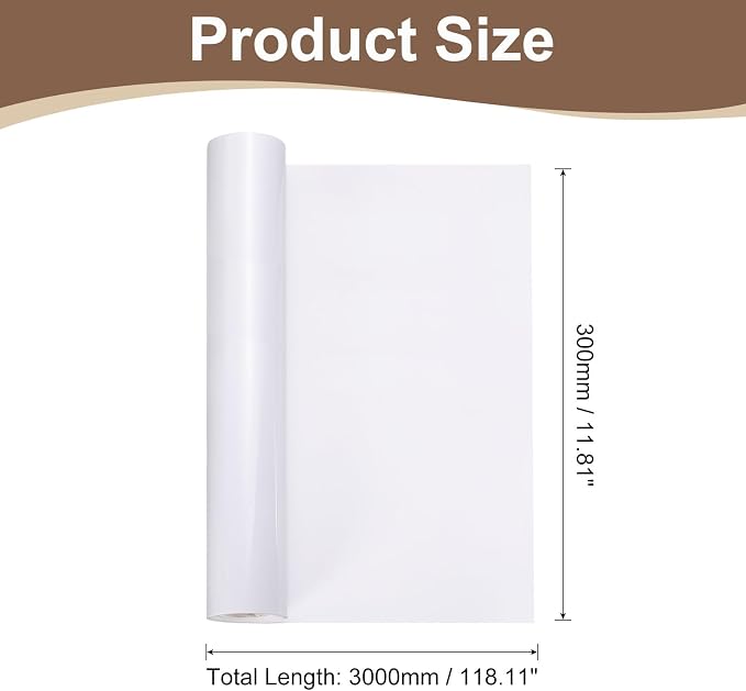 uxcell Anti Scratch Furniture Protector, 1 Roll 118" x 12" Single-Sided Sticky Couch Protector from Cat Claws, Clear Protectors from Cats Scratching for Sofa Corners, Walls, Doors