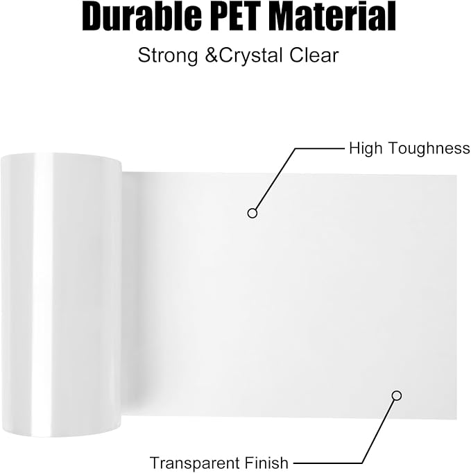 Cat Scratch Tape for Furniture, 118'' x 8.2'' Extra Wide Anti Scratch Tape, Single Sided Clear Protective Film to Stop Cats & Dogs Scratching Sofa, Couch, Doors, Walls & Car Interiors