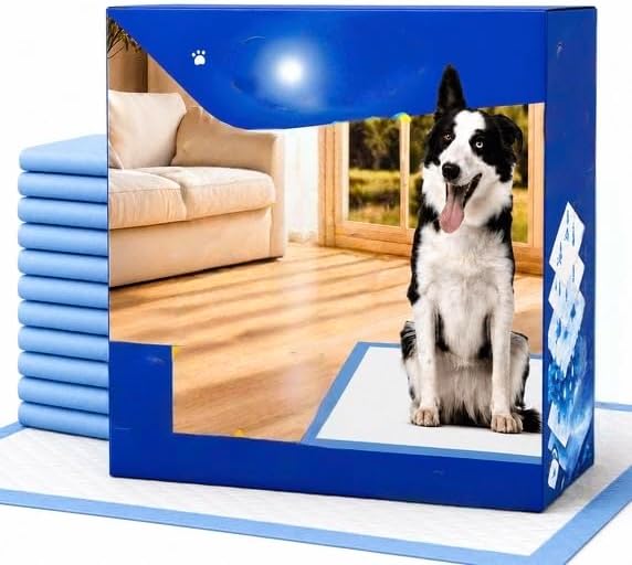 Puppy Pads Disposable Dog Potty Training Pads, Quick Dry, Ultra Absorbent, XL 30"x34", 50ct