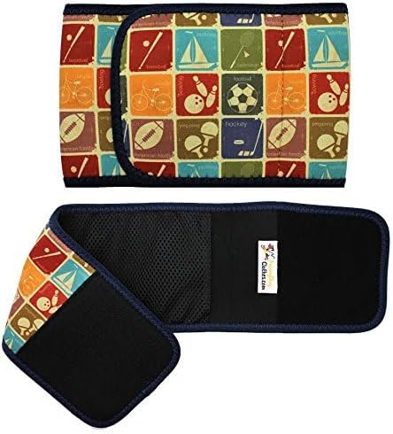 Dog Diaper for Male Belly Band Neoprene Reusable Washable for Small and Big Large Dogs Puppy (Antique Sport, M: Waist 13" - 15")