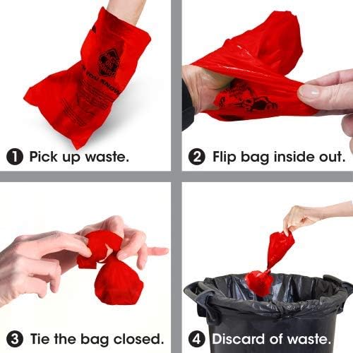 Bags On Board Dog Poo Bags | Strong, Leak Proof Dog Waste Bags | Triple Berry Scent | 140 Bags