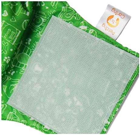 PETTING IS CARING Male Dog Wraps Washable & Reusable Belly Band Diapers Materials Durable Machine Washable Doggie Pee Puppy Pads Diaper Trainer Potty - 3 Pack Set