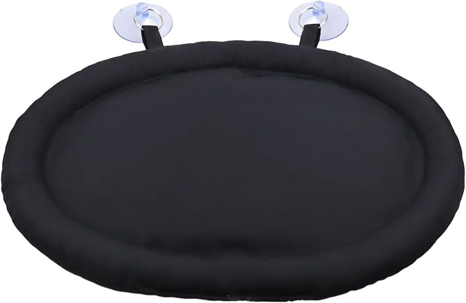 pinklilycare Bearded Dragon Car Pillow with Suction Cups Providing All Around 360° Sunbath for Reptile Bearded Dragon Chameleon Lizard Travel Lounge