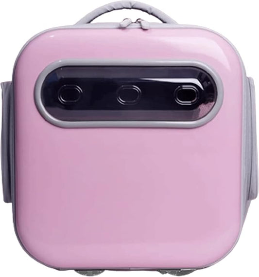 OLOTU Pet Backpack Outdoor Use Cat Carrier, Airline-Approved Space Capsule Cat Backpack, Pet Backpack Carrier for Cats Dogs and Small Animals Spacious