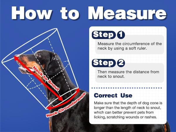 Soft Dog Cone Collar Alternative to Stop Licking,Comfort Recovery Collar for Large, Medium,Small Dogs,Cat,Adjustable Elizabethan Collar Alternative,Dogs Recovery Collar After Surgery,Blue,S