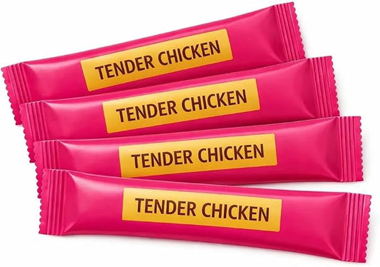 Lickable Cat Treats Squeeze Up - Chicken Flavor Grain Free for Kittens - 4 Count Kitten Treats Cat Food Topper Cat Tube Treats Lickables Cat Puree Squeeze Ups for Cats Low Calorie Indoor Cat Snacks
