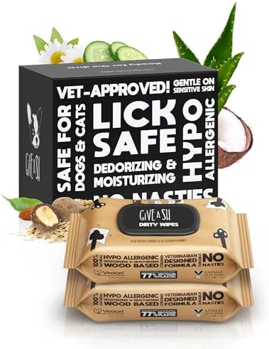 90 XL Compostable Cat Litter Bags and 200 Plant-Based Pet Wipes – Champion Animal Welfare & The Planet