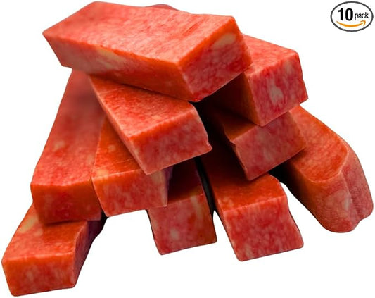 Natural Strawberry Flavor Yak Cheese Dog Chews, Long-Lasting, Large, 2 Pound, 10 Pieces