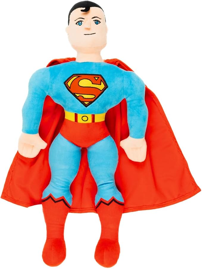 Superman DC Comics Bedding Super Soft Plush Cozy Cuddle Pillow, (Officially Licensed Product) by Franco