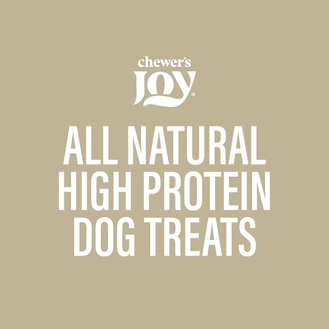 Chewer´S Joy - Treats - Pig Ears for Dogs – 12 Count – Natural Chew Treats – Long-Lasting, Single Ingredient, Oven-Baked – Great for Dental Health and Stress Relief
