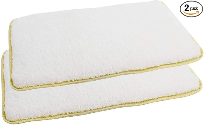 Duke & Dixie Kennel Pads Linner Pack of 2 Soft Replacement Mats Inserts for Pet Travel Carriers & Crate Pet Beds Highly Absorbent Liners for Sleeping & Traveling Washable Mat 2 Pack